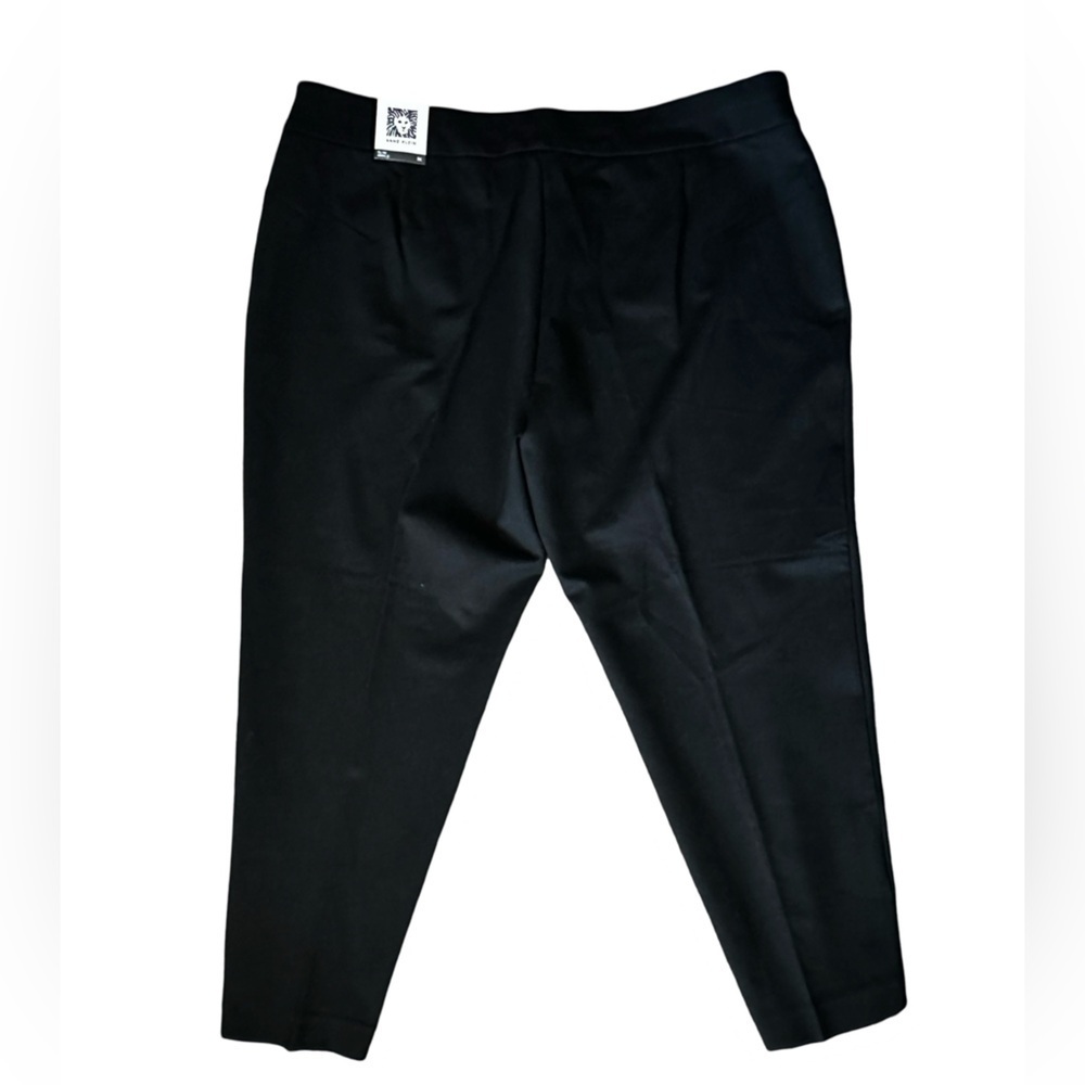Anne Klein Pull-on SLIM ANKLE BLACK PANTS Women’s Size 3X. - Picture 3 of 11